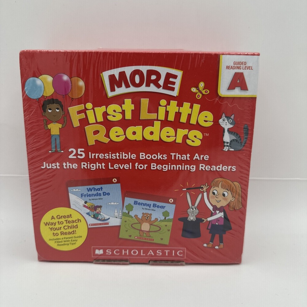 New SCHOLASTIC First Readers Guided Reading Level A PARENT‎ PACK 25 Books - READ